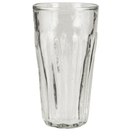 Drinking glass clear tall