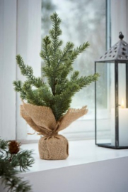 Kerstboompje met Jute