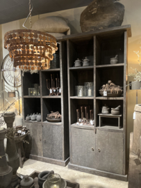 Houten Vakkenkast Old Farm -Aura Peeperkorn-