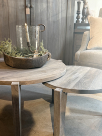 Salontafels set van 2 -Ashwood-