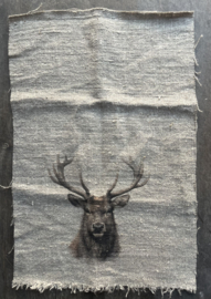 Shabby Doek Rentier 30 x 45 cm