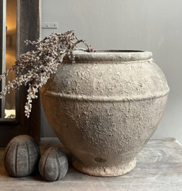 Stenen Kruik Grandeur Rustic L D39 H35 -Brynxz-