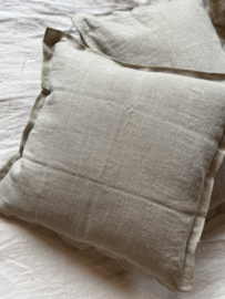 Kussen Naturel 100% Linnen 45x45 cm