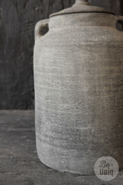 Stenen Kruik met Deksel Large -Old Barn-