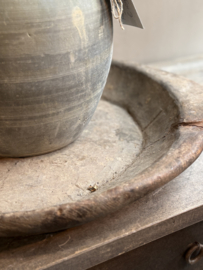 Ronde Houten Schaal -Hoffz-