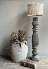 Houten Balusterlamp  -Aura Peeperkorn-