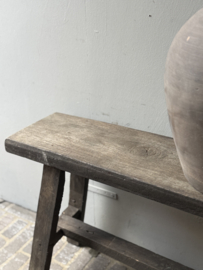 Oud Houten Bankje 121 cm