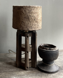 Houten Lamp Cotton Mill Small -Aura Peeperkorn-