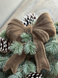 Strik Hanger Velvet Bruin Medium
