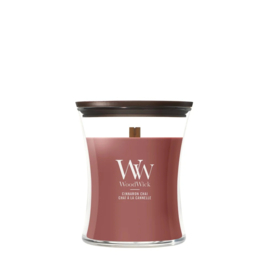 Geurkaars Cinnamon Chai Medium -Woodwick-