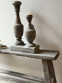 Oud Houten Bankje 108 cm