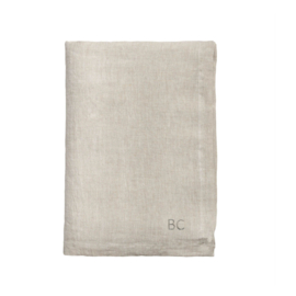 Tischtuch Natur 160x300 cm, 100% Leinen -Bastion Collections-