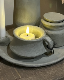 Candle holder jar | Organic Collection