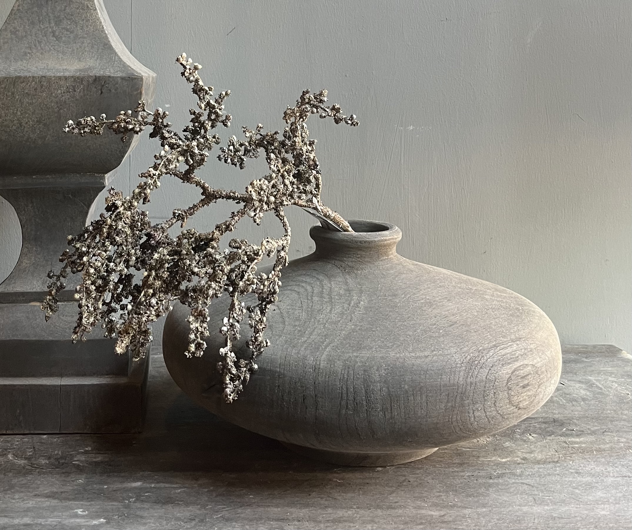 Holzvase Anton