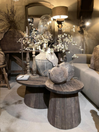 Salontafels (set van 2) Oud Hout ''Driftwood''