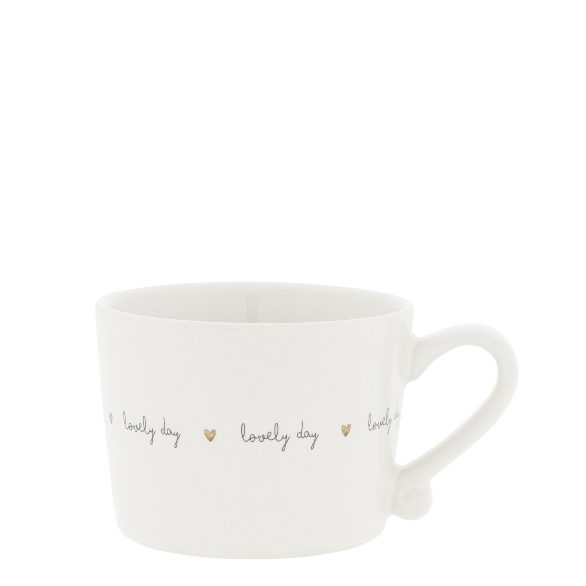 Mok met Oor en Bruin Hartje Lovely Day -Bastion Collection-