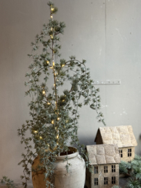 Kerstboom Zijde met Sneeuw LED Small -PTMD-