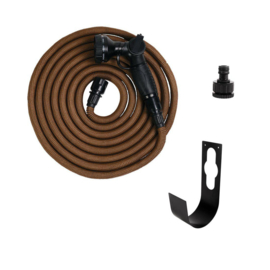 Tuinslang Deluxe Set Donker Zand 25 meter -By Benson-