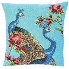 Gobelin Kissen Pfau (2-er set)