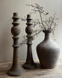 Houten Kandelaar Carma