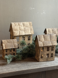 Metalen Huisje Roest Small