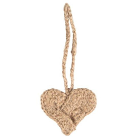 Gevlochten Hanger Hart