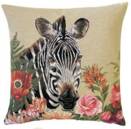 Gobelin Kissen Zebra