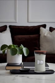 Geurkaars Lavender & Cedar Mini -Woodwick-