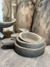 Houten Bak Joko met Handvat Medium -Luksa Home Collection-