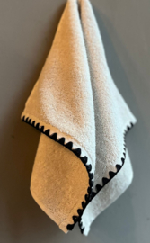 Gastendoekje Issey Creme 30x50 cm