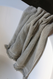 Handdoek Carine Dark Grey 70x140 cm ''House in Style''