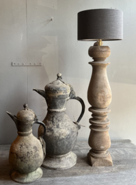 Houten Balusterlamp  -Aura Peeperkorn-