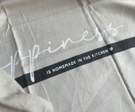 Geschirrtuch 50x70 cm Happiness -Bastion Collections-