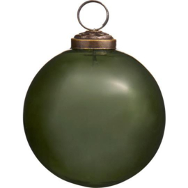 Kerstbal Groen 7,6 cm