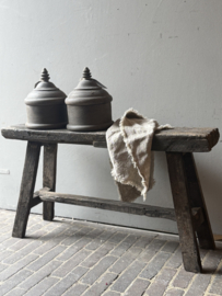 Oud Houten Bankje 80 cm