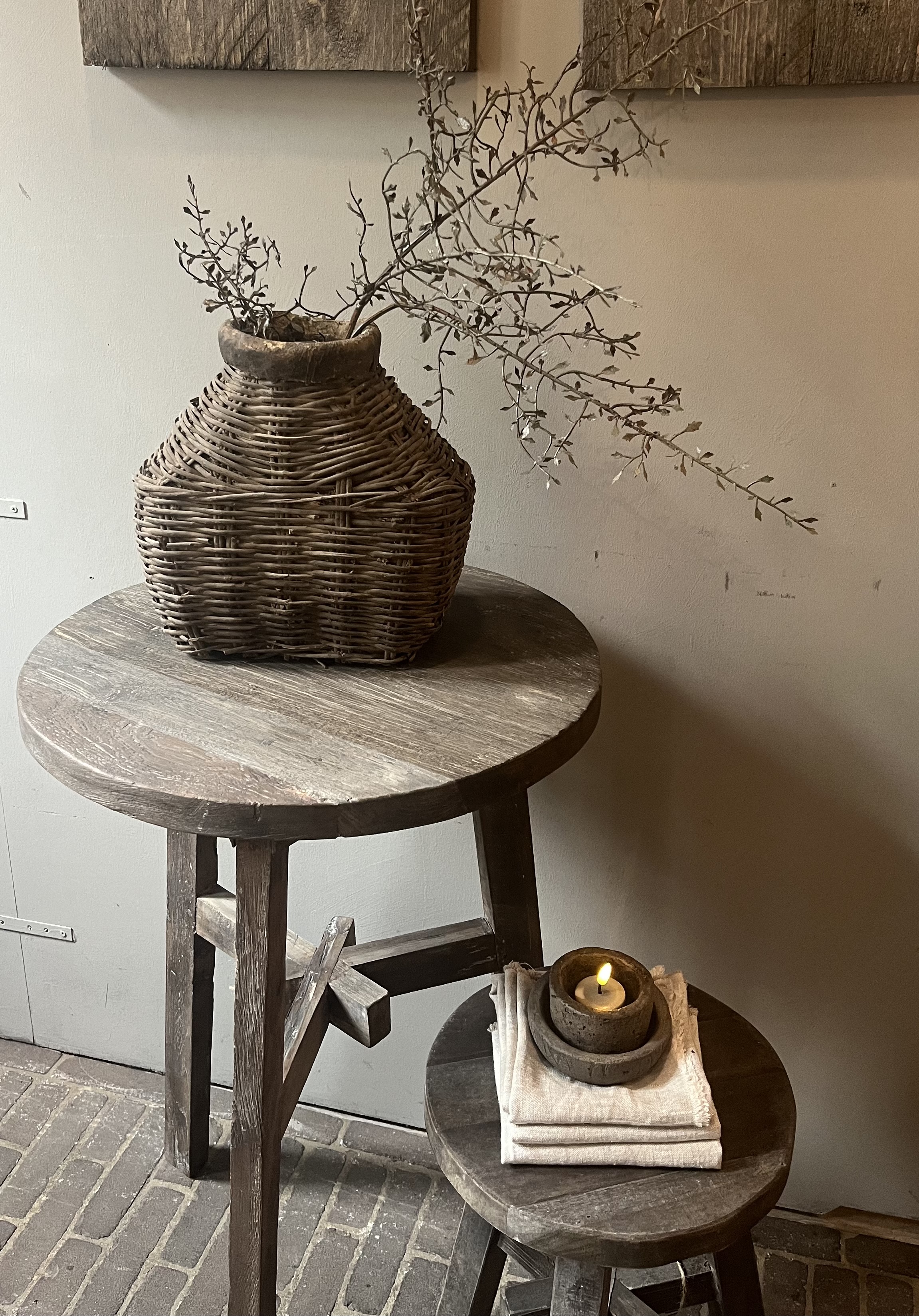 Runder Beistelltisch "Driftwood"