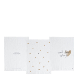 Geschirrtücher 50x70 cm (3er-Set) -Bastion Collections-