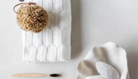Gastendoek Gebroken Wit (set van 2) -Mette Ditmer-