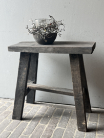 Oud Houten Bankje 45 cm