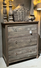 Schubladenschrank 3 Schubladen ''Driftwood''