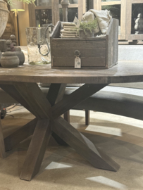 Eettafel Ovaal -Driftwood-