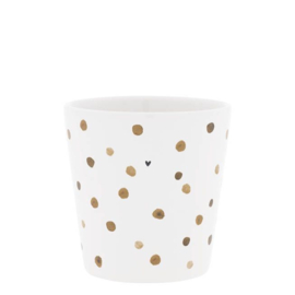 Mok Wit met Bruine Stippen -Bastion Collections-