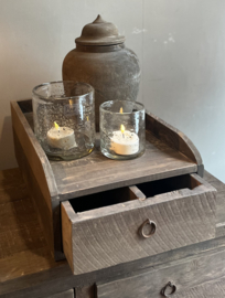 Houten Bak/Koffielade  -Driftwood-