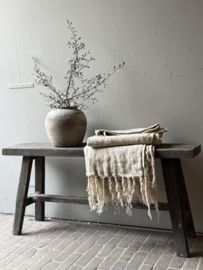 Oud Houten Bankje 101 cm