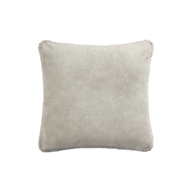 Kussen Suede Taupe 45x45 cm -PTMD-