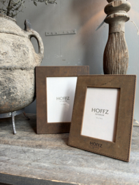 Lederen Fotolijst 13x18 cm -Hoffz-
