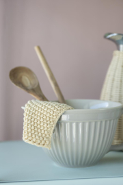 Beslagkom Latte -Mynte-