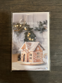 Kerst- en winterkaarten nr. 75 (pakje van 4 stuks)