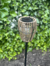 Solarlamp Steker LED Naturel