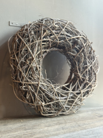 Krans Vine W.root Frosted 48 cm